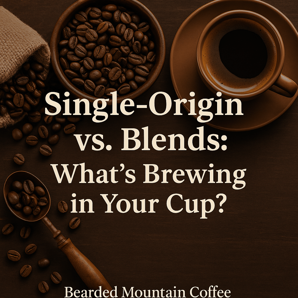 Single-Origin vs. Blends: What’s Brewing in Your Cup? - Bearded Mountain Coffee Company