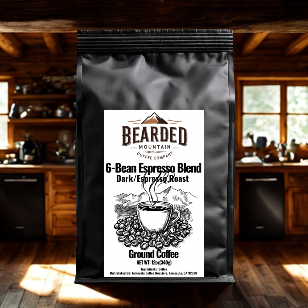 6-Bean Espresso Blend – Bold & Complex Espresso Roast | Premium Coffee Blend