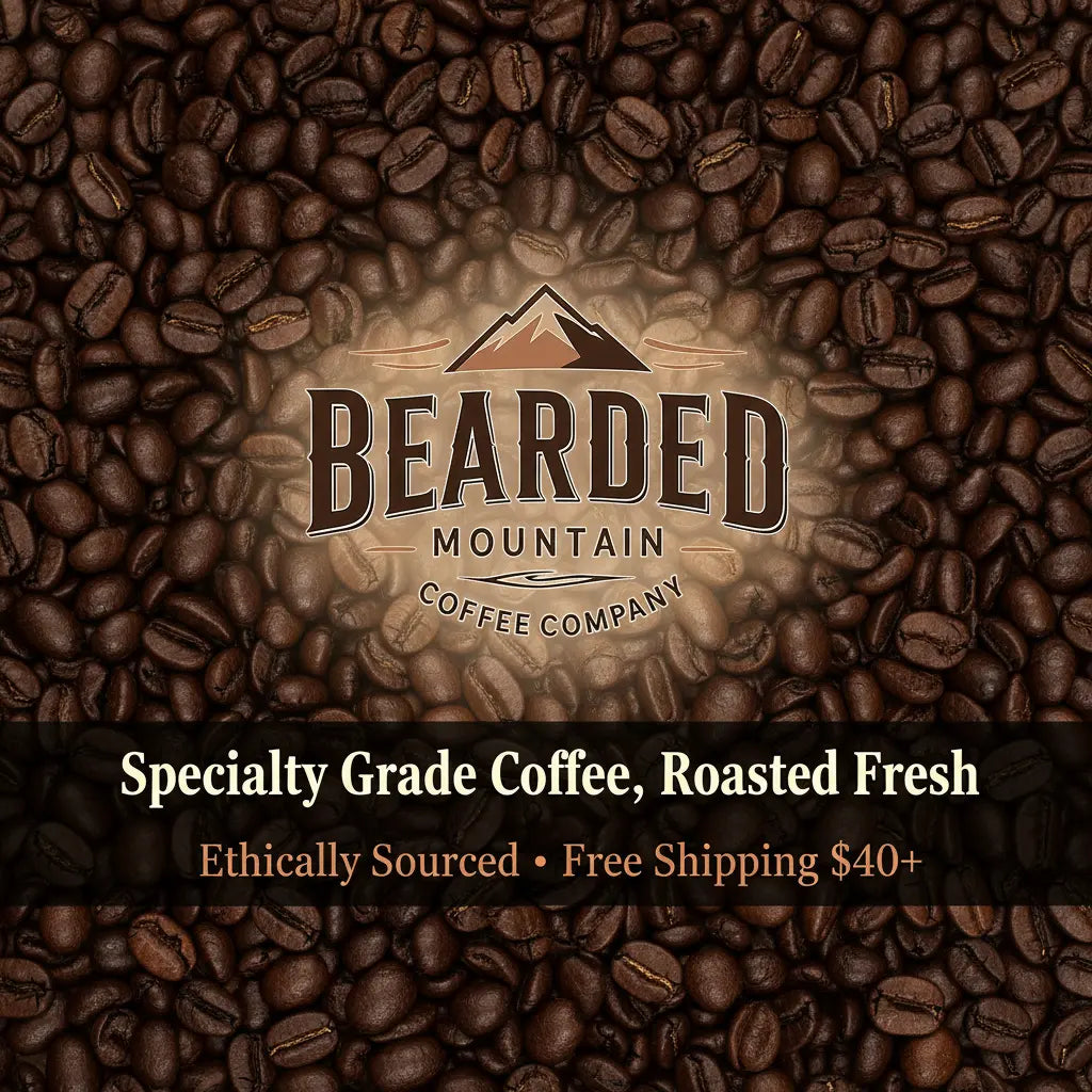 Bearded Mountain Coffee Company Specialty Grade Coffee Roasted Fresh Ethically Sourced Free Shipping