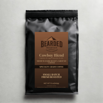 Cowboy Blend – Medium & Dark Roast | Specialty Grade Coffee