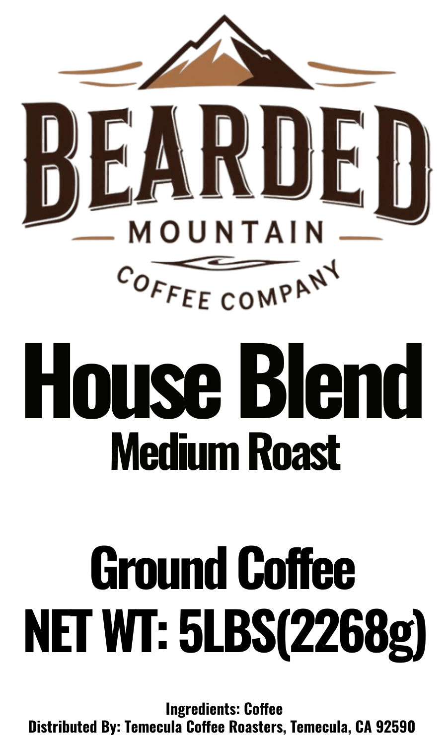 House Blend - Bearded Mountain Coffee Company - product_type