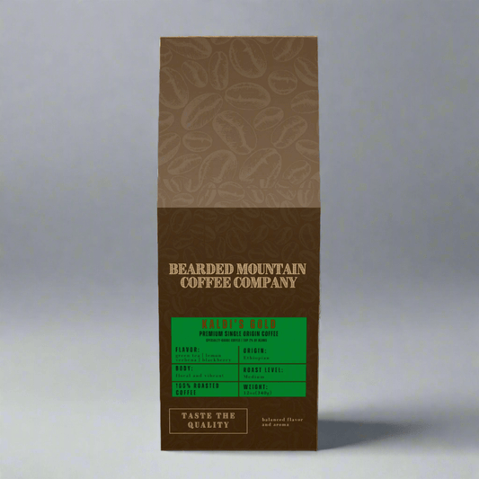 Kaldi's Gold - Premium Ethiopian Single Origin Coffee - Top 2% of Beans Selected - Bearded Mountain Coffee Company - product_type
