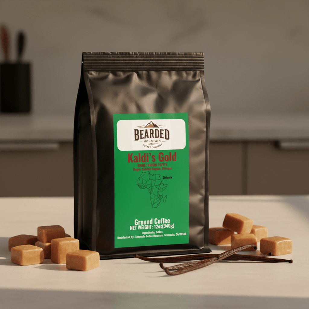 Kaldi’s Gold - Specialty Grade Ethiopia Single Origin Coffee - Bearded Mountain Coffee Company - product_type