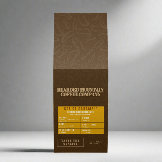 Sol de Caramelo - Premium Mexican Single Origin Coffee - Top 2% of Beans Selected - Bearded Mountain Coffee Company - product_type