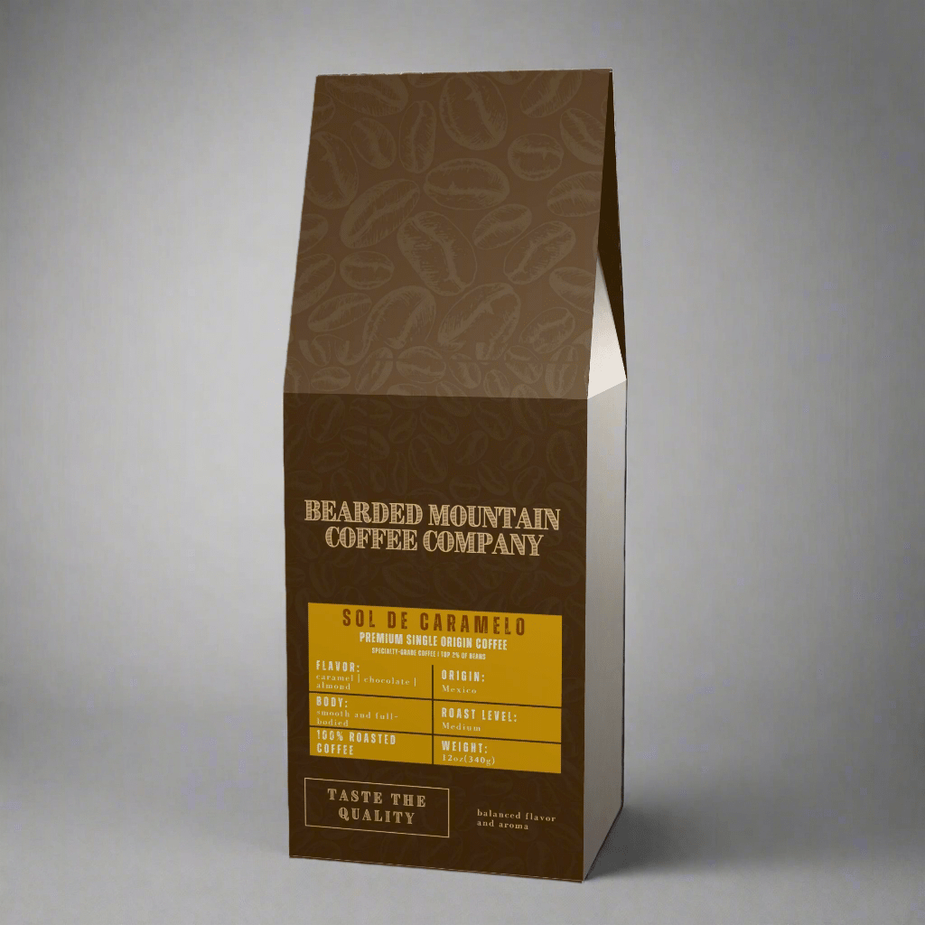 Sol de Caramelo - Premium Mexican Single Origin Coffee - Top 2% of Beans Selected - Bearded Mountain Coffee Company - product_type